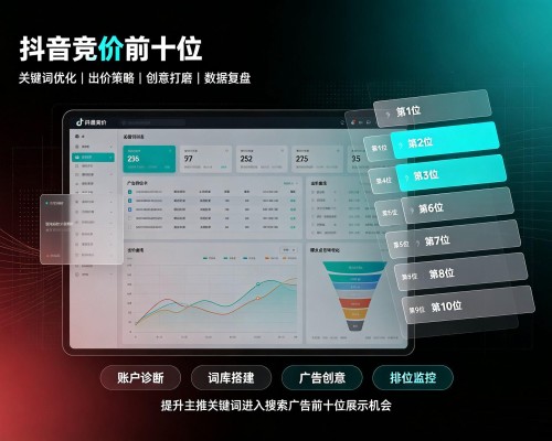合水抖音搜索竞价